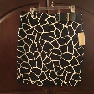Michael Kors Black/White skirt